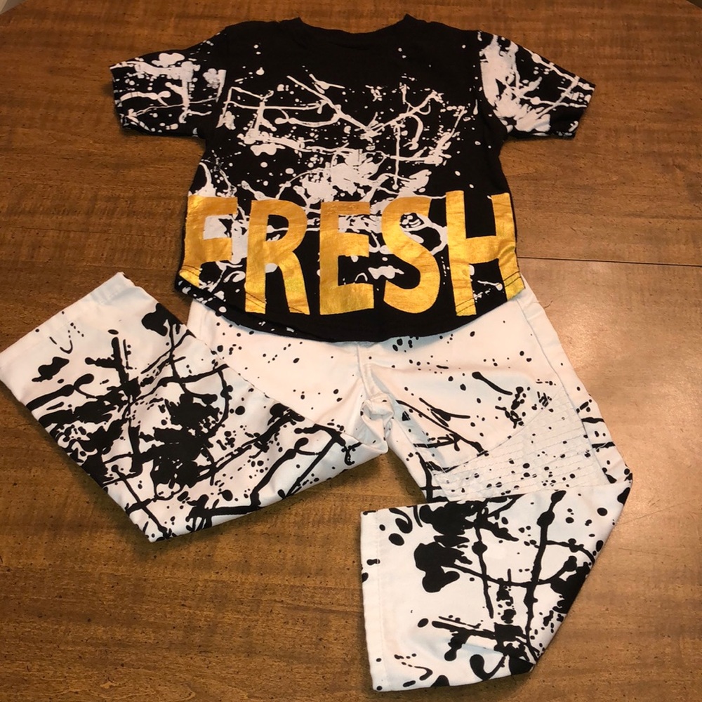 “Red Ape” Two-Piece Pants Set..Size 4T